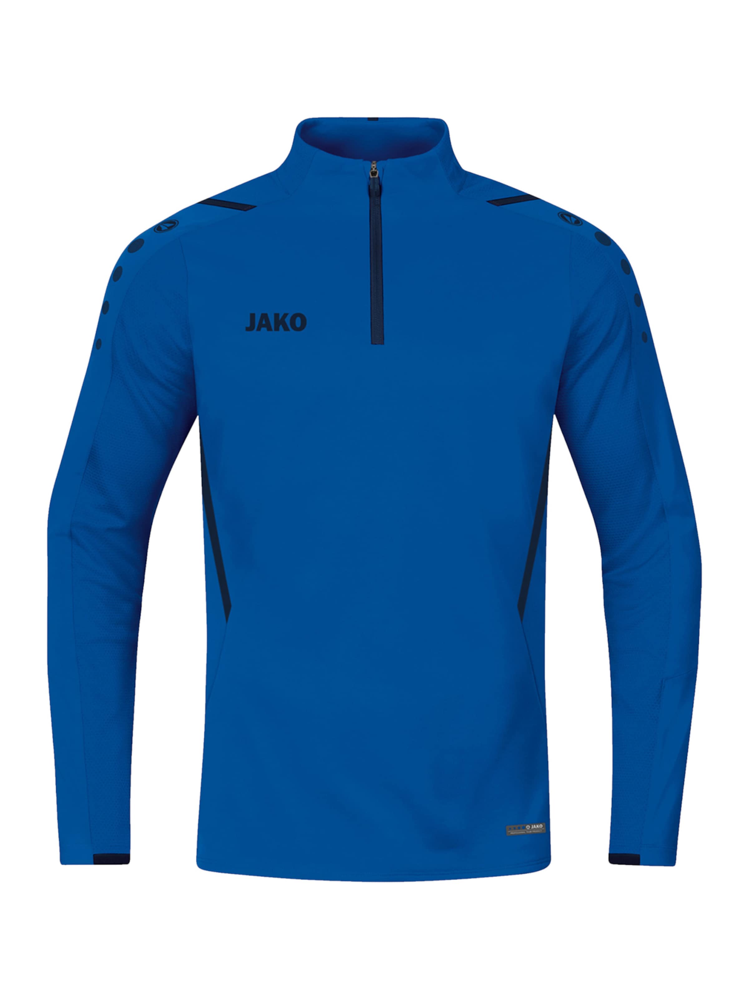 JAKO Sportsweatshirt 'Challenge' in Blau: Vorderseite