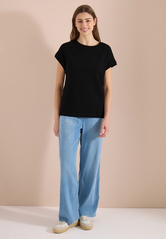 CECIL T-Shirt in Schwarz