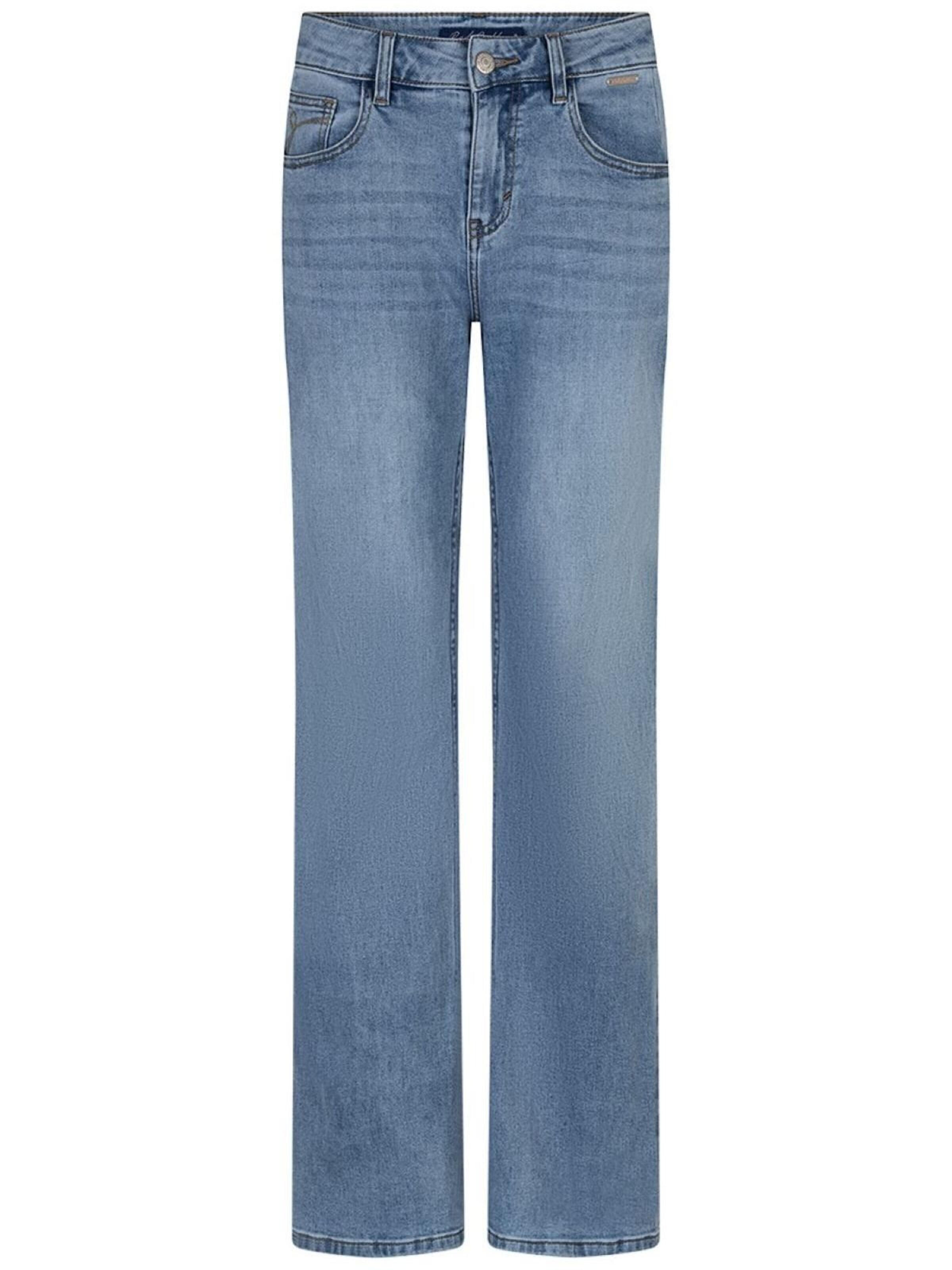 Red Button Regular Jeans 'RB Brielle light stone L33' in Blauw: voorkant