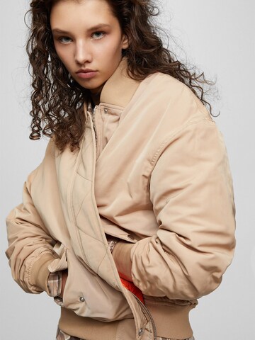 Pull&Bear Jacke in Beige