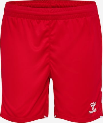 Pantalon de sport Hummel en rouge : devant