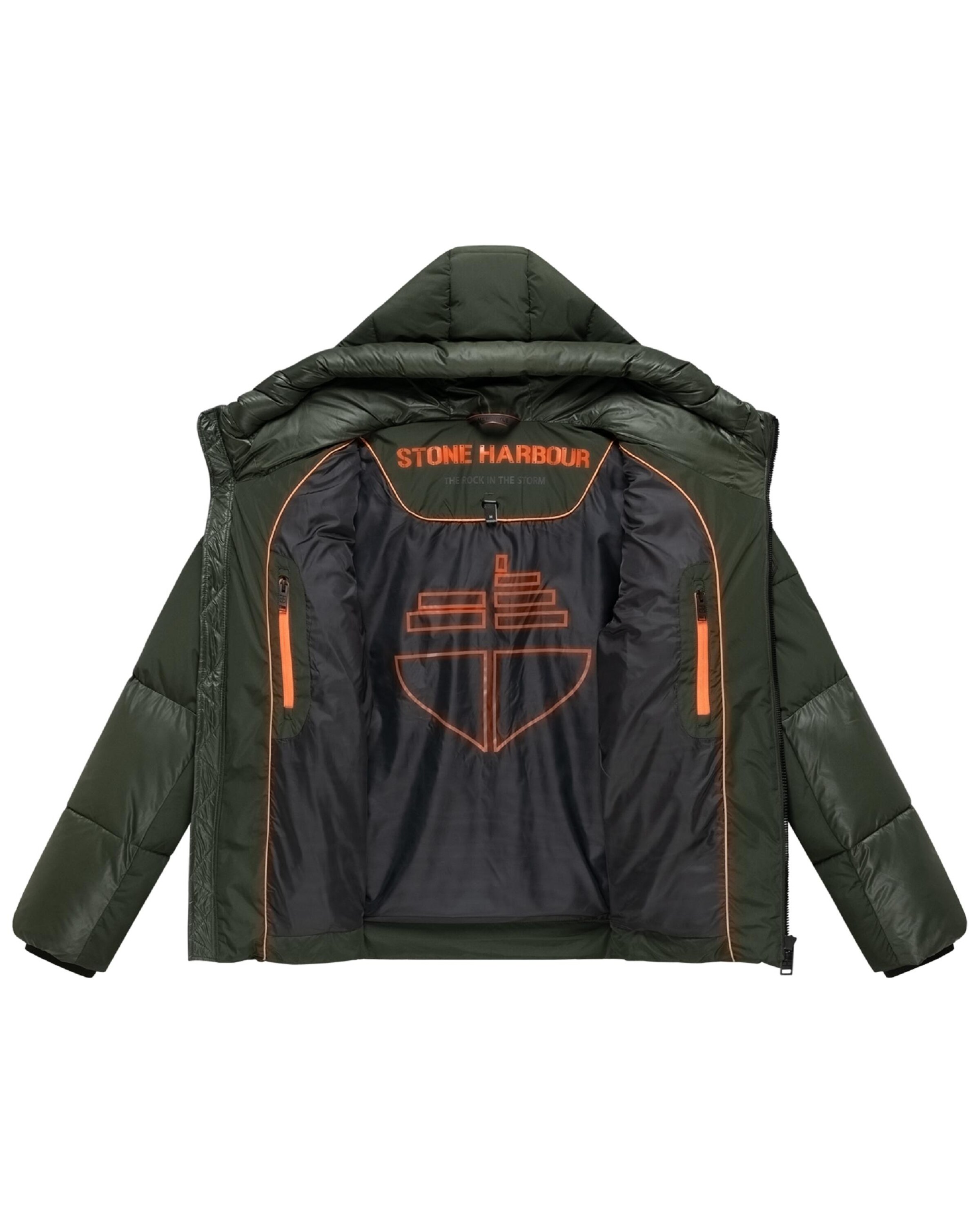 Veste d’hiver 'Kiaan XX' STONE HARBOUR en vert