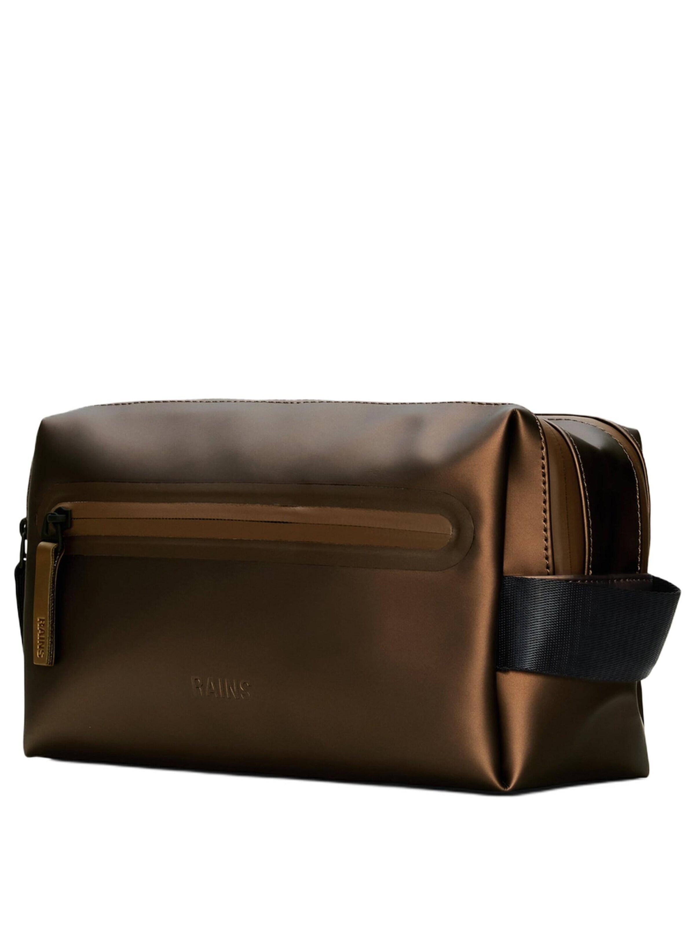 RAINS Toiletry bag in Brown: front