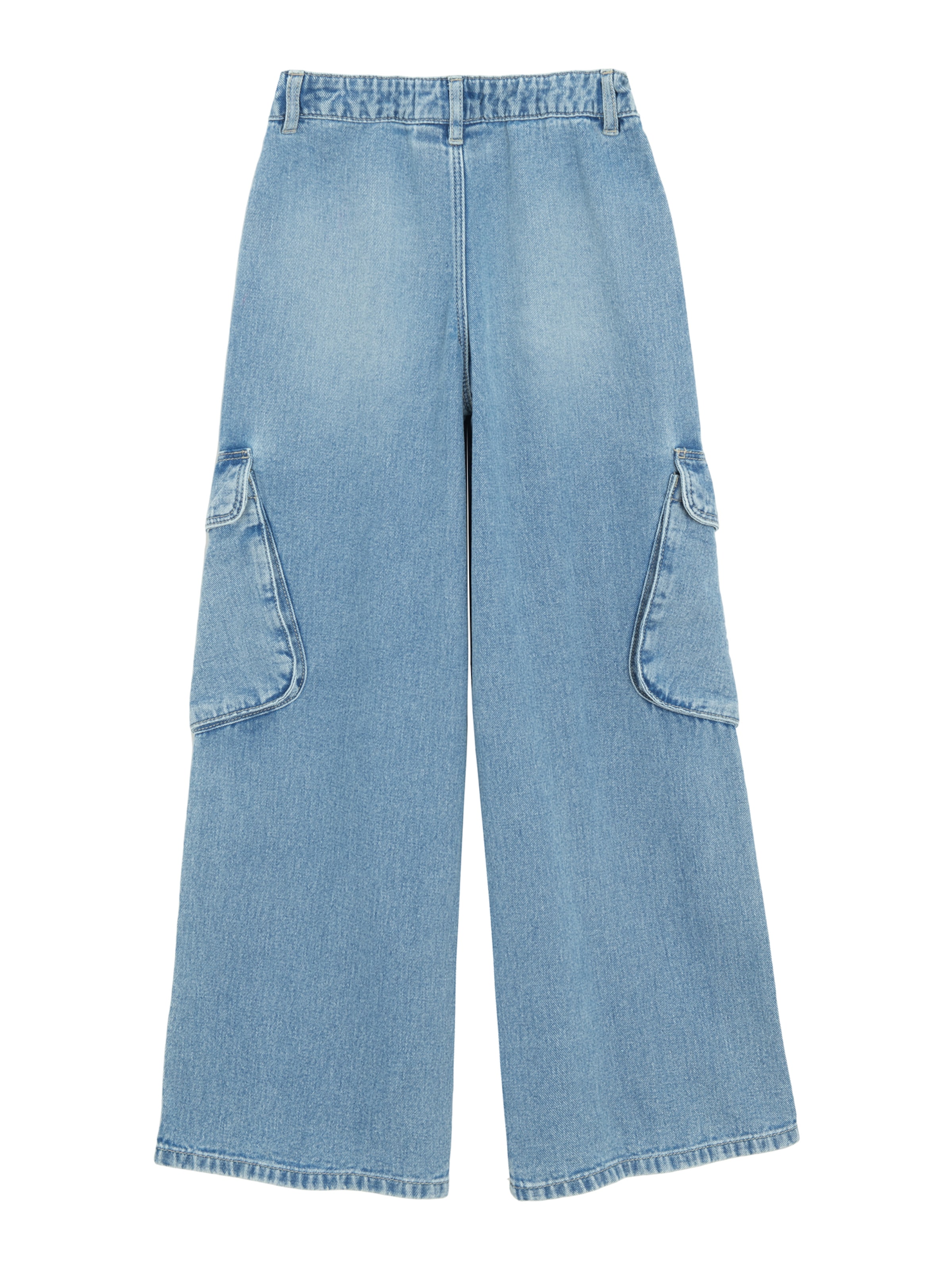 Cool Club Szeroka nogawka Jeansy w kolorze niebieski: tył