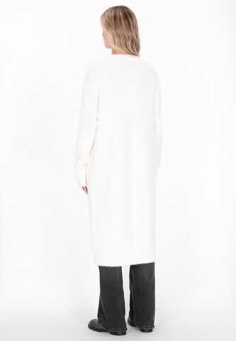 DreiMaster Vintage Gebreid vest 'Vintage' in Wit