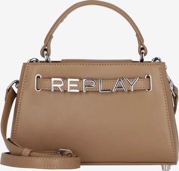 REPLAY Handbag in Brown: front