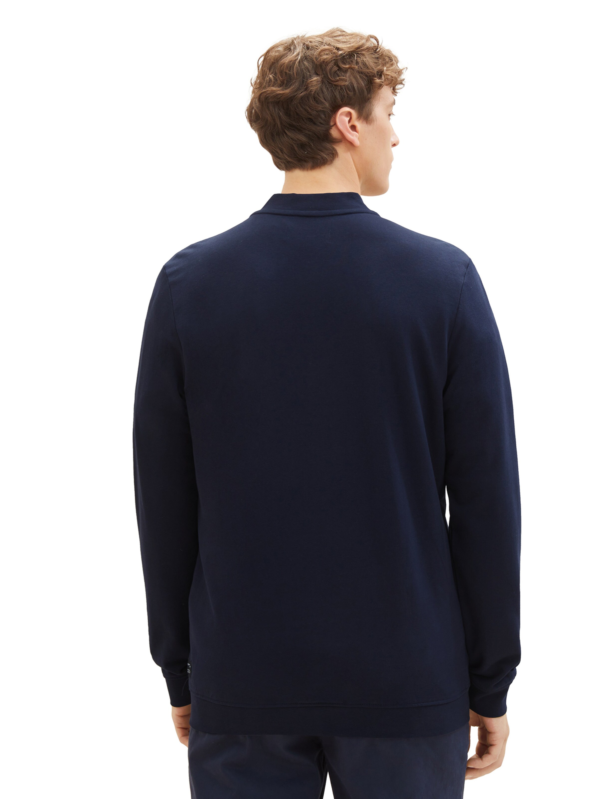 TOM TAILOR DENIM - Sudadera con cremallera en azul