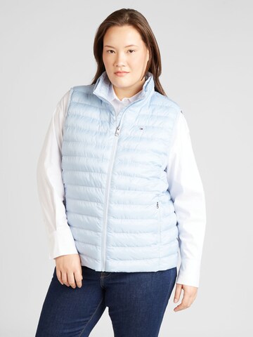 Gilet Tommy Hilfiger Curve en bleu : devant