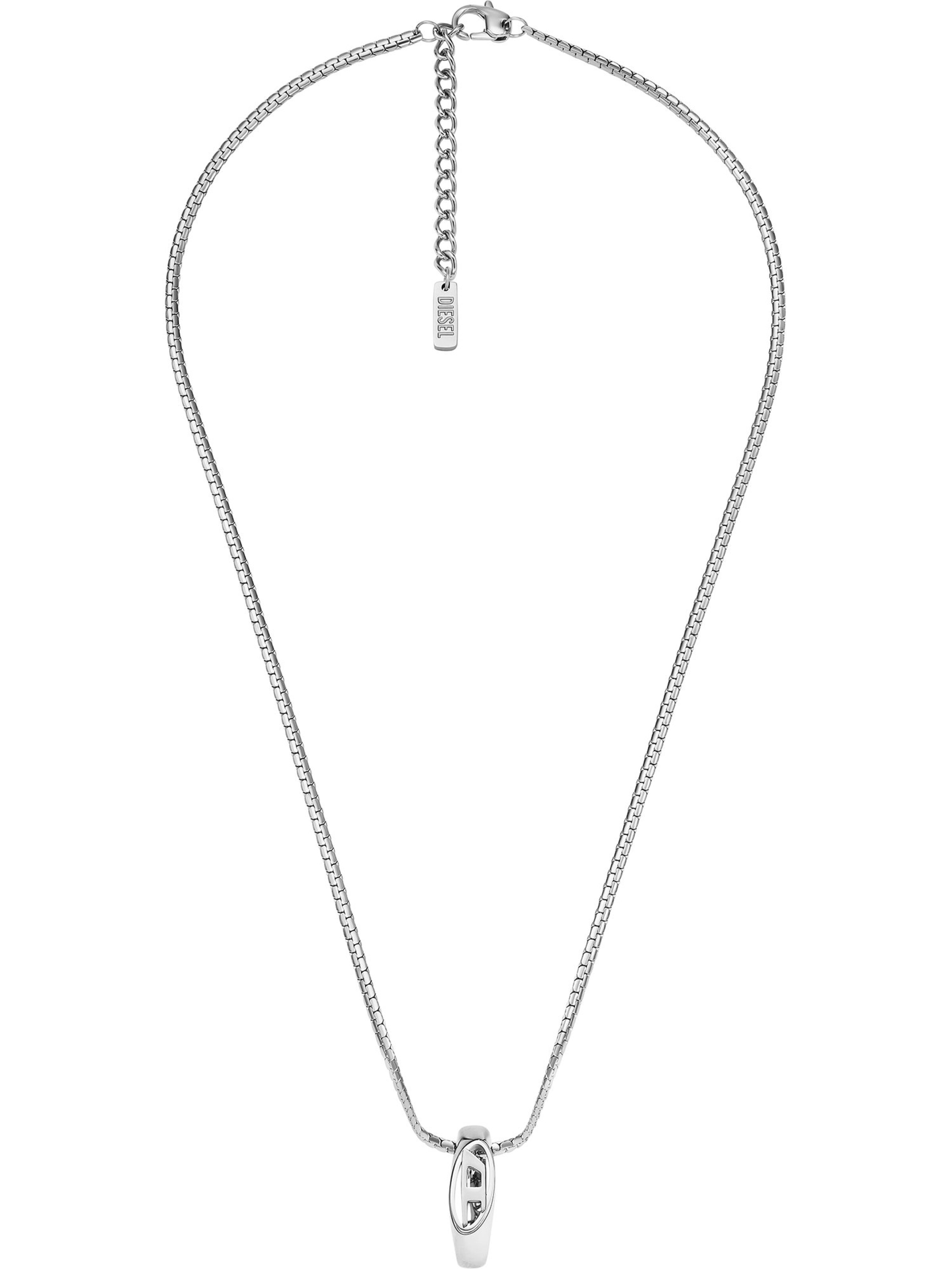 DIESEL Necklace in Silver: front