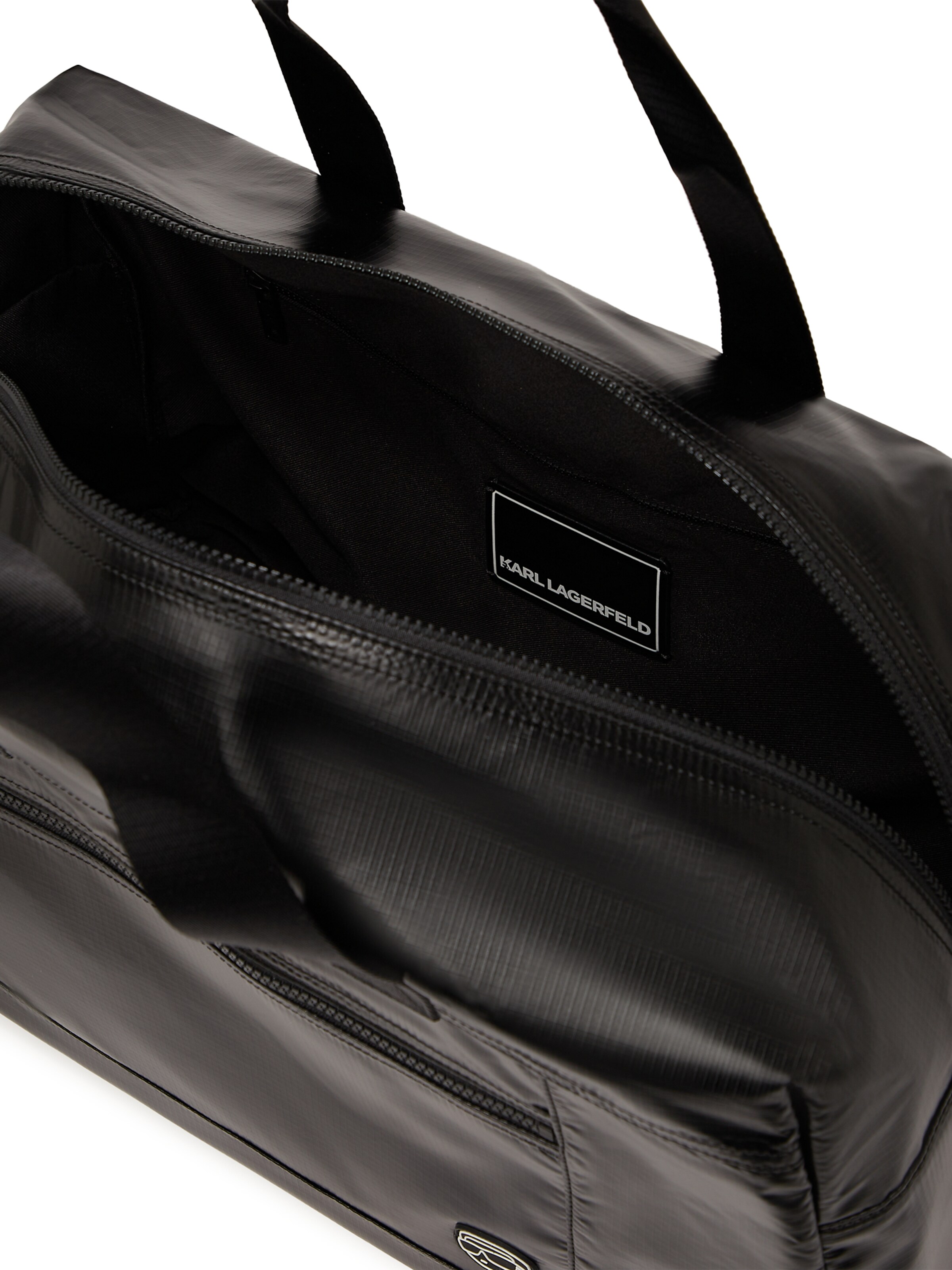 juoda Karl Lagerfeld „Weekender“ krepšys