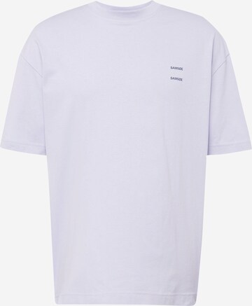 Samsøe Samsøe T-shirt 'JOEL' i lila: framsida