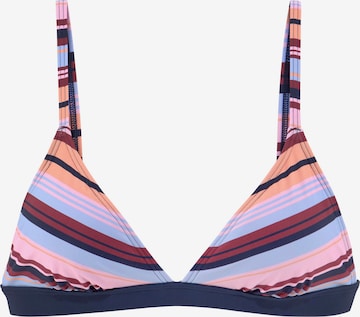 s.Oliver Triangle Bikini top in Mixed colours: front