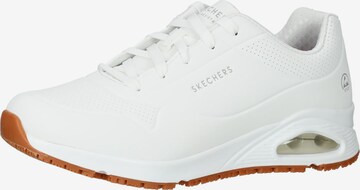 Sneaker bassa di SKECHERS in bianco: frontale