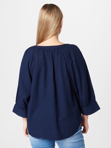 Vero Moda Curve Bluse 'Elsa' in Blau