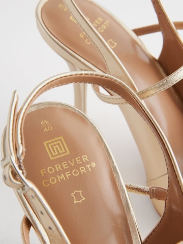 Next Slingback Pumps 'Forever Comfort® ' in Gold