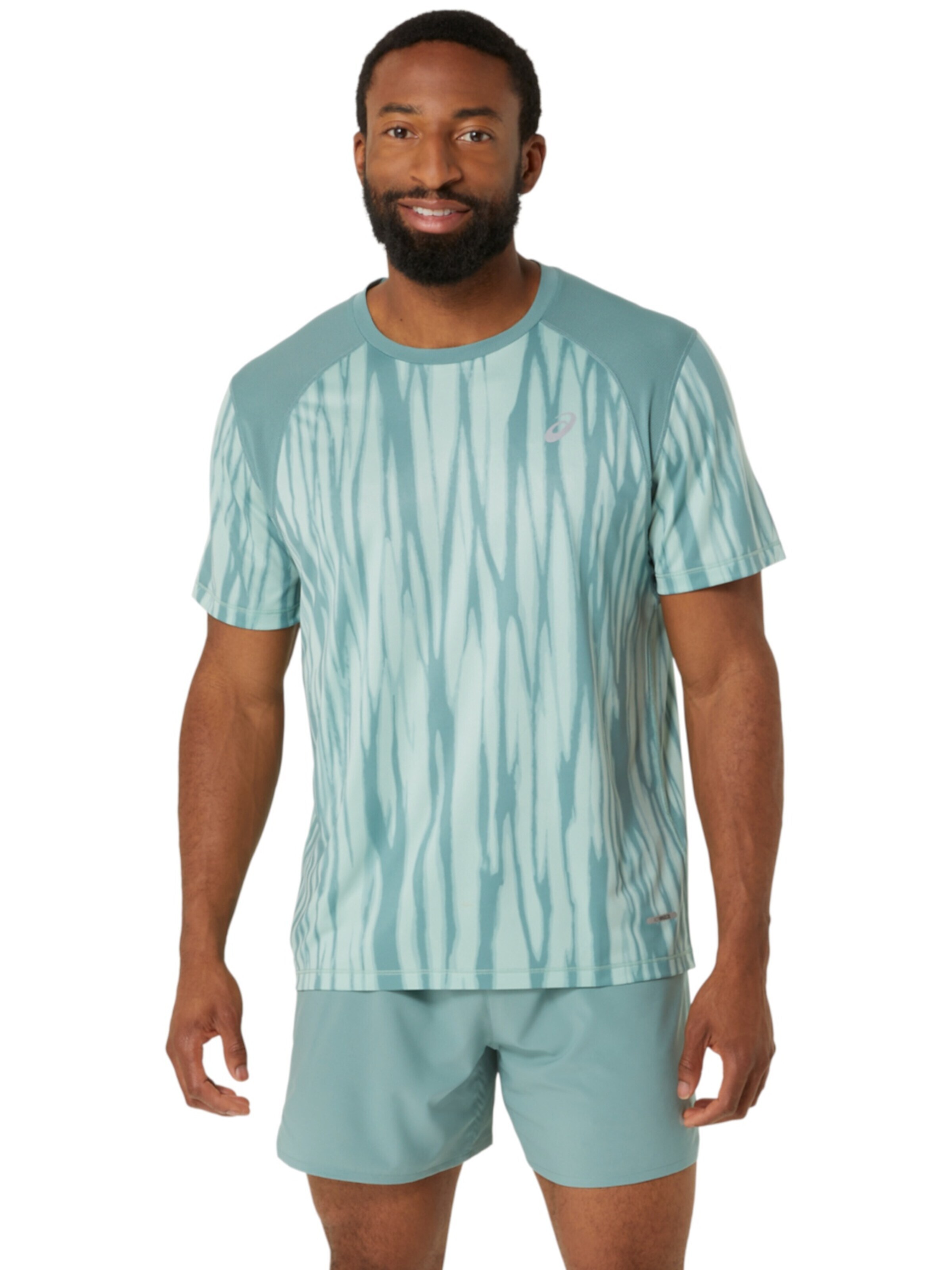 ASICS Shirt‌‌‌‌‌‌ in Grün: Vorderseite