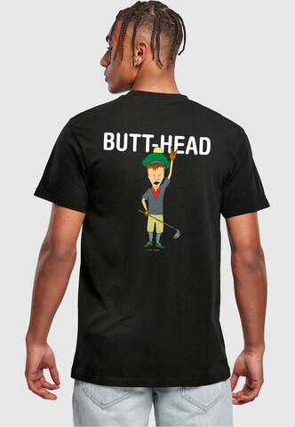 T-Shirt 'Beavis and Butthead' Merchcode en noir