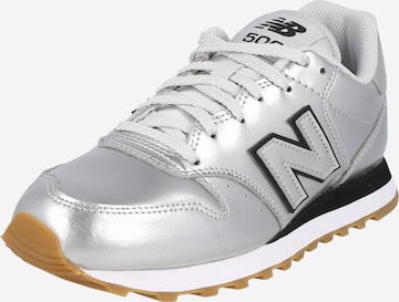 new balance Tenisky '500' – stříbrná: přední strana