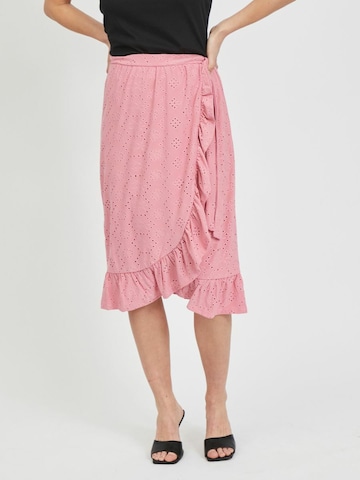 VILA Skirt 'Tawa' in Pink: front