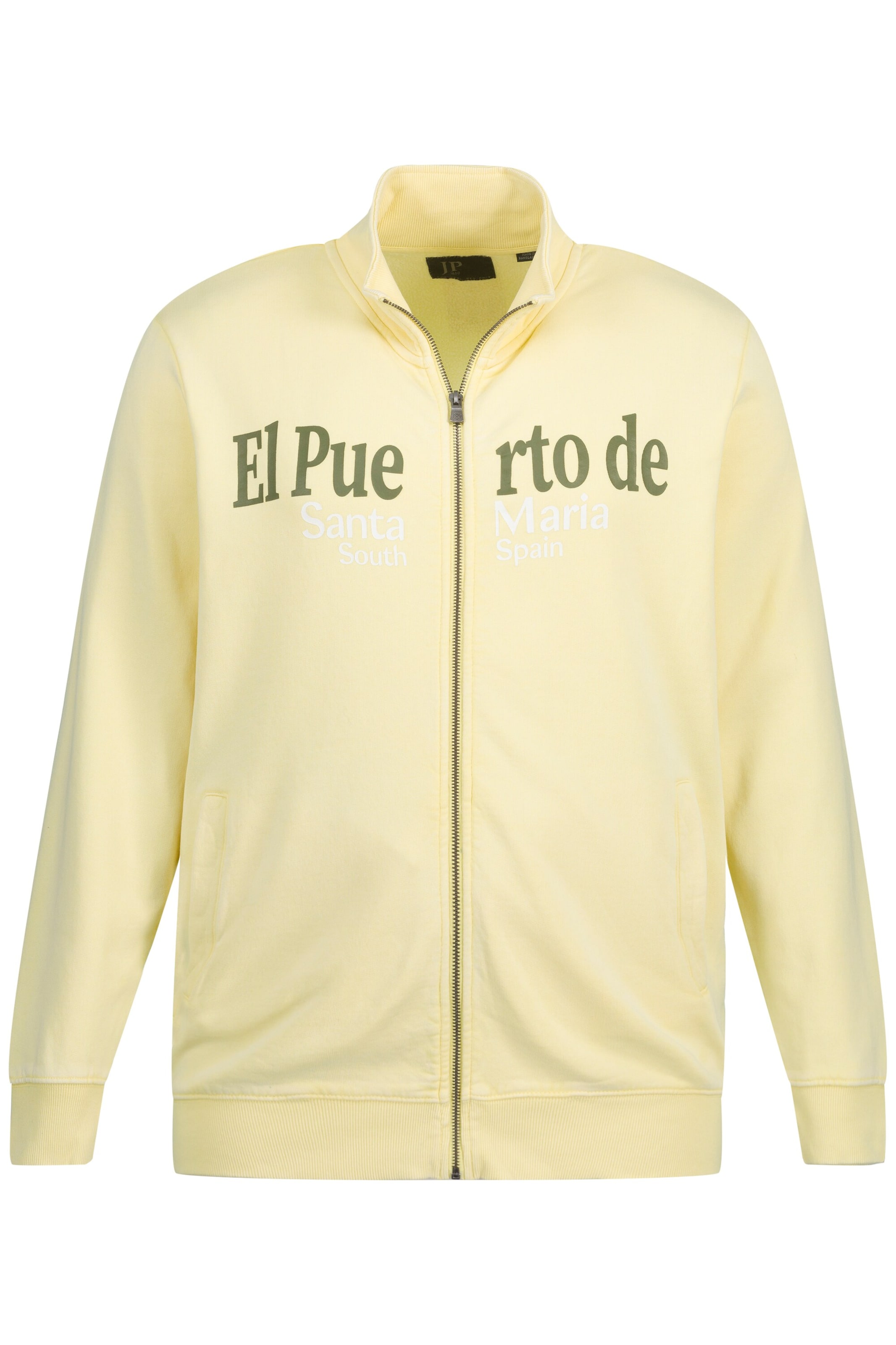 Veste de survêtement JP1880 en jaune : devant