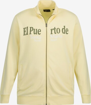 JP1880 Zip-Up Hoodie in Yellow: front