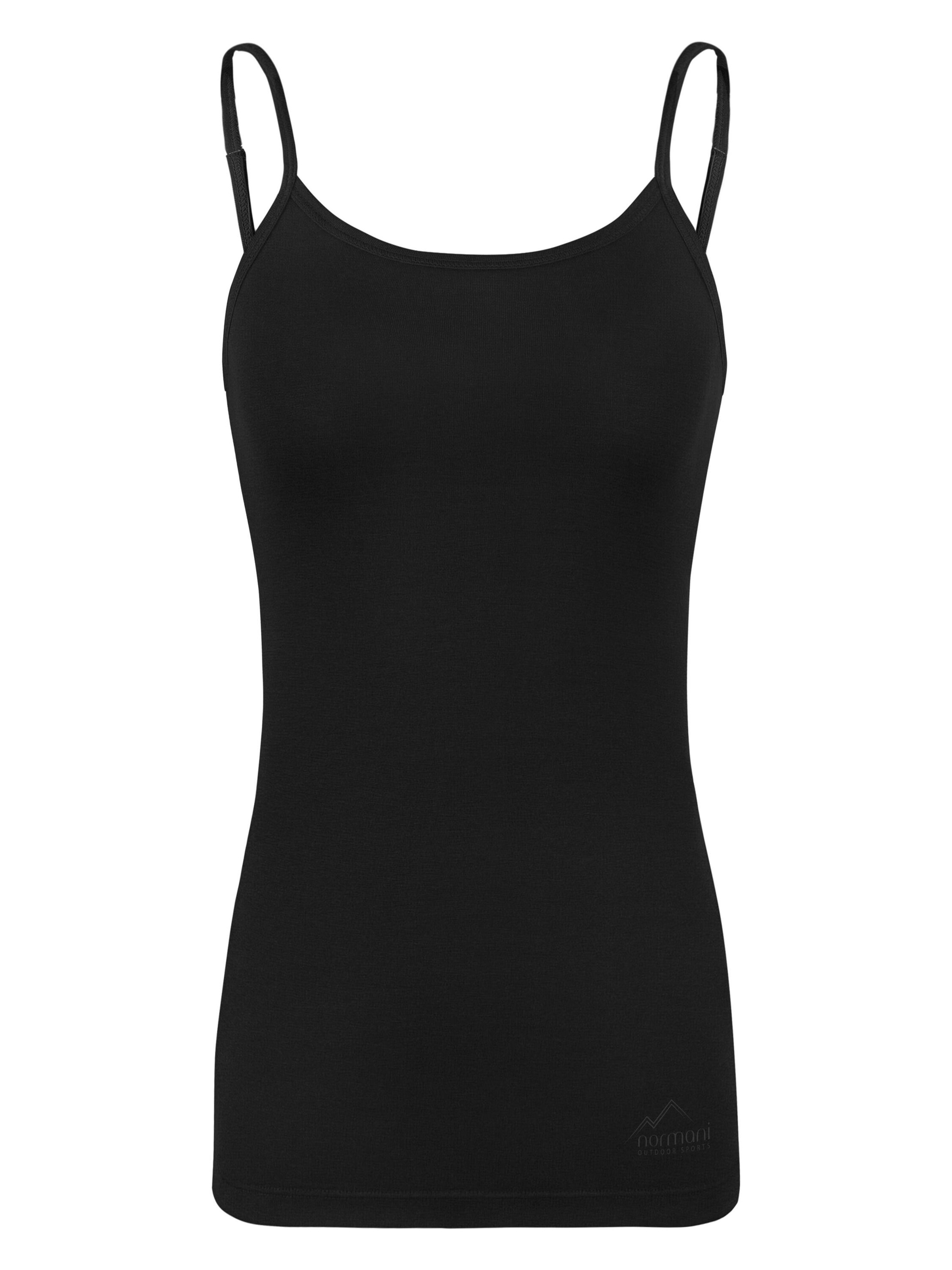 normani Top 'Kyneton' in Schwarz: Vorderseite