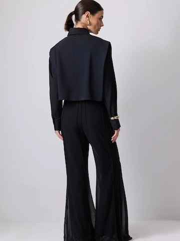 Chemisier 'Short Blouse With Studs' Touché Privé en noir
