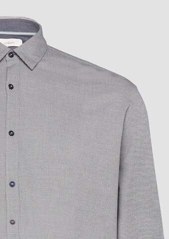 s.Oliver Regular fit Overhemd in Blauw