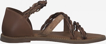 TAMARIS Strap Sandals in Brown