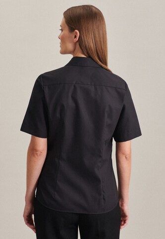 Camicia da donna 'Schwarze Rose' di SEIDENSTICKER in nero