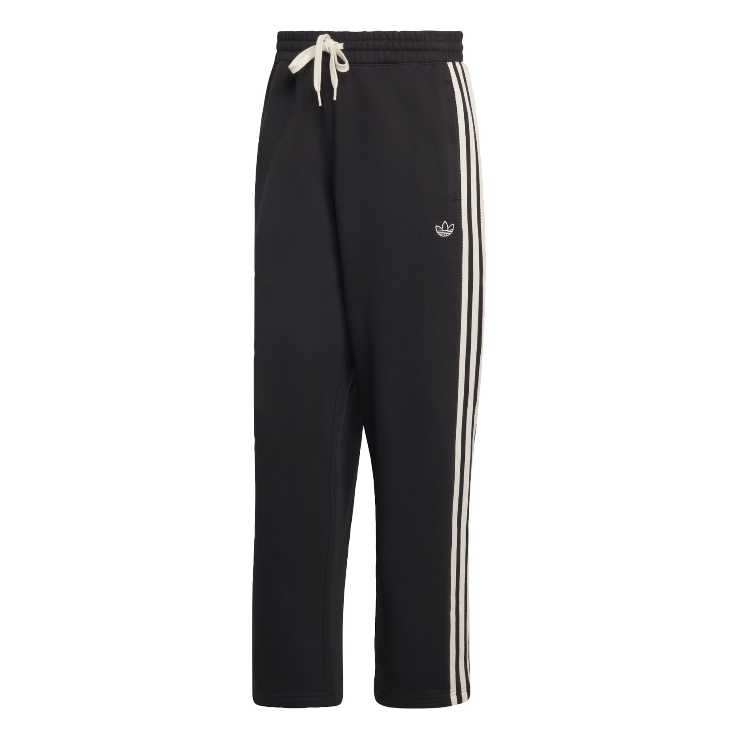 ADIDAS ORIGINALS Regular Trousers in Black: front