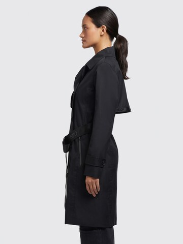 Palton de primăvară-toamnă 'Sarina' de la khujo pe negru