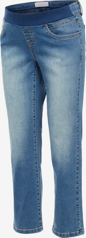 MAMALICIOUS Regular Jeans 'Marbella' in Blau: predná strana