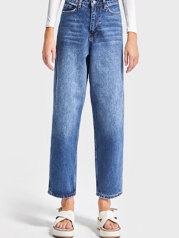 IT'S BASIC Loose fit Jeans 'June Relaxed Mid Rise Jeans' in Blue