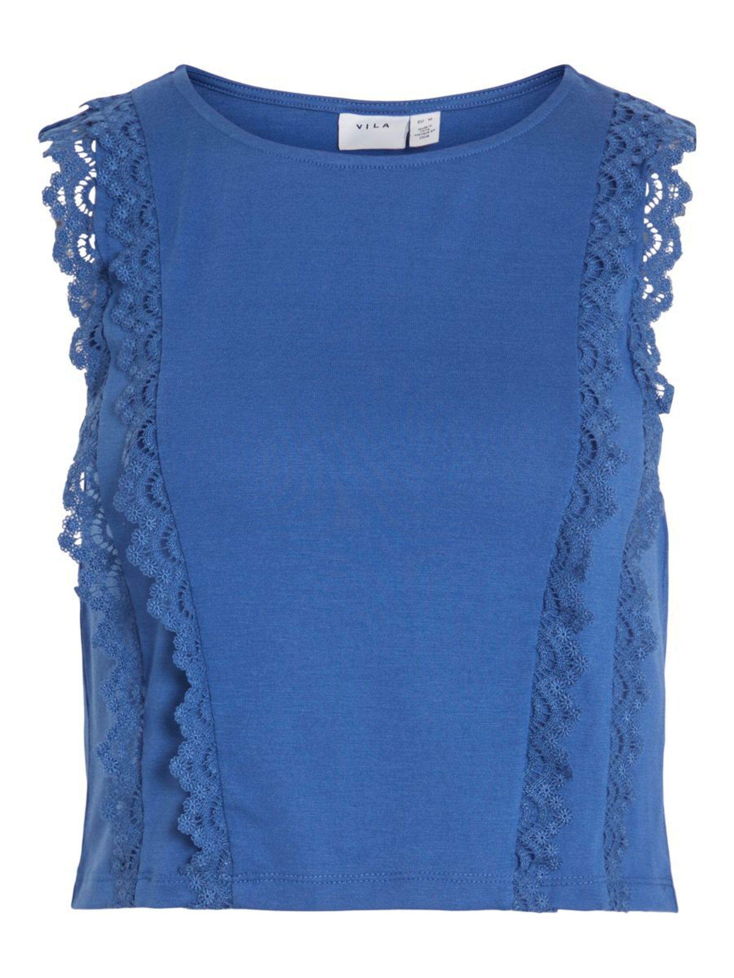 VILA Top in Blue: front
