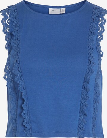 VILA Top in Blauw: voorkant