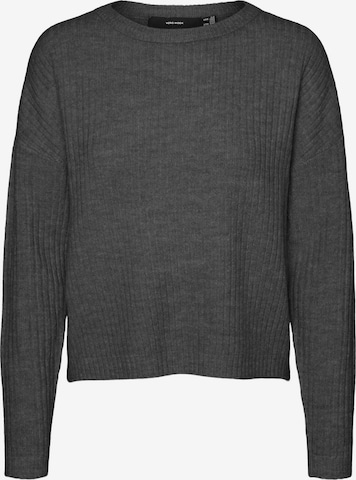 VERO MODA - Pullover 'LEFILE' em cinzento: frente