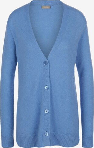 include Knit Cardigan in Blue: front