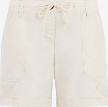 PROTEST Regular Pants 'PRTRue' in White: front