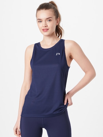 Newline Sporttop in Blauw: voorkant