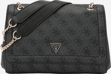 GUESS Сумка через плечо 'NOELLE II CNVRTBLE XBODY FLAP' в Серый: спереди