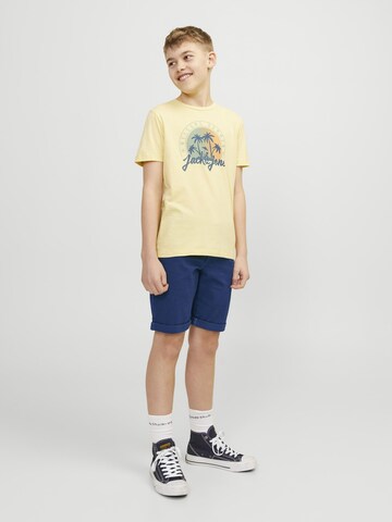 JACK & JONES MINI Normalny krój Spodnie 'JPSTDavid' w kolorze niebieski