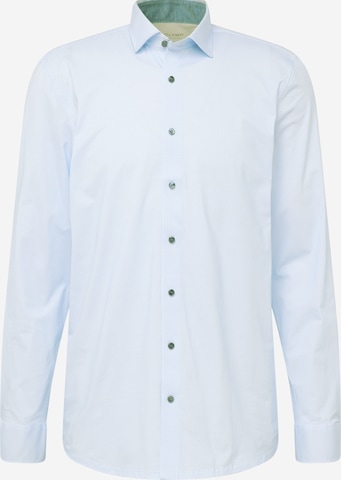 Coupe regular Chemise OLYMP en bleu : devant