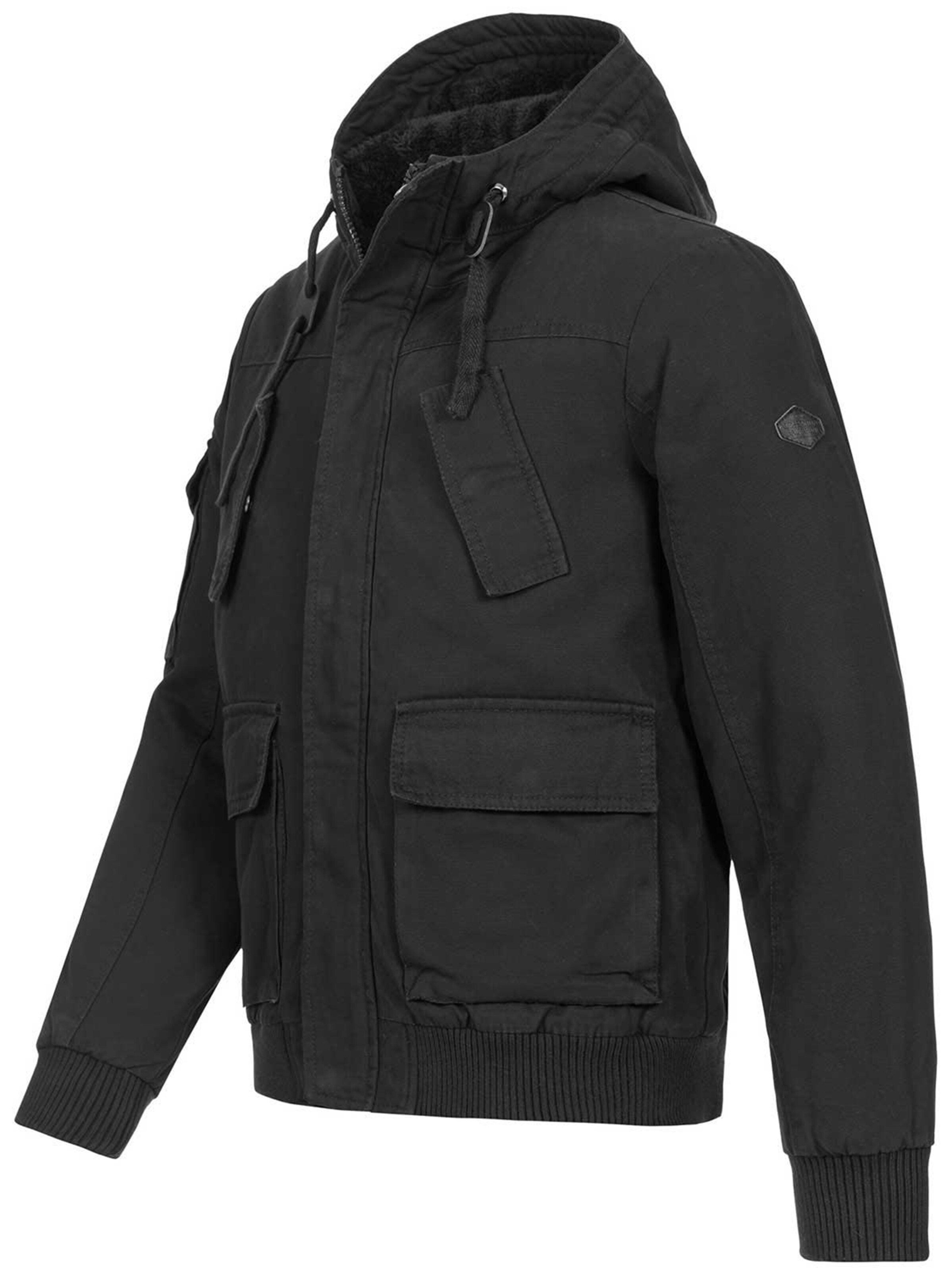 Alessandro Salvarini Winter Jacket in Black