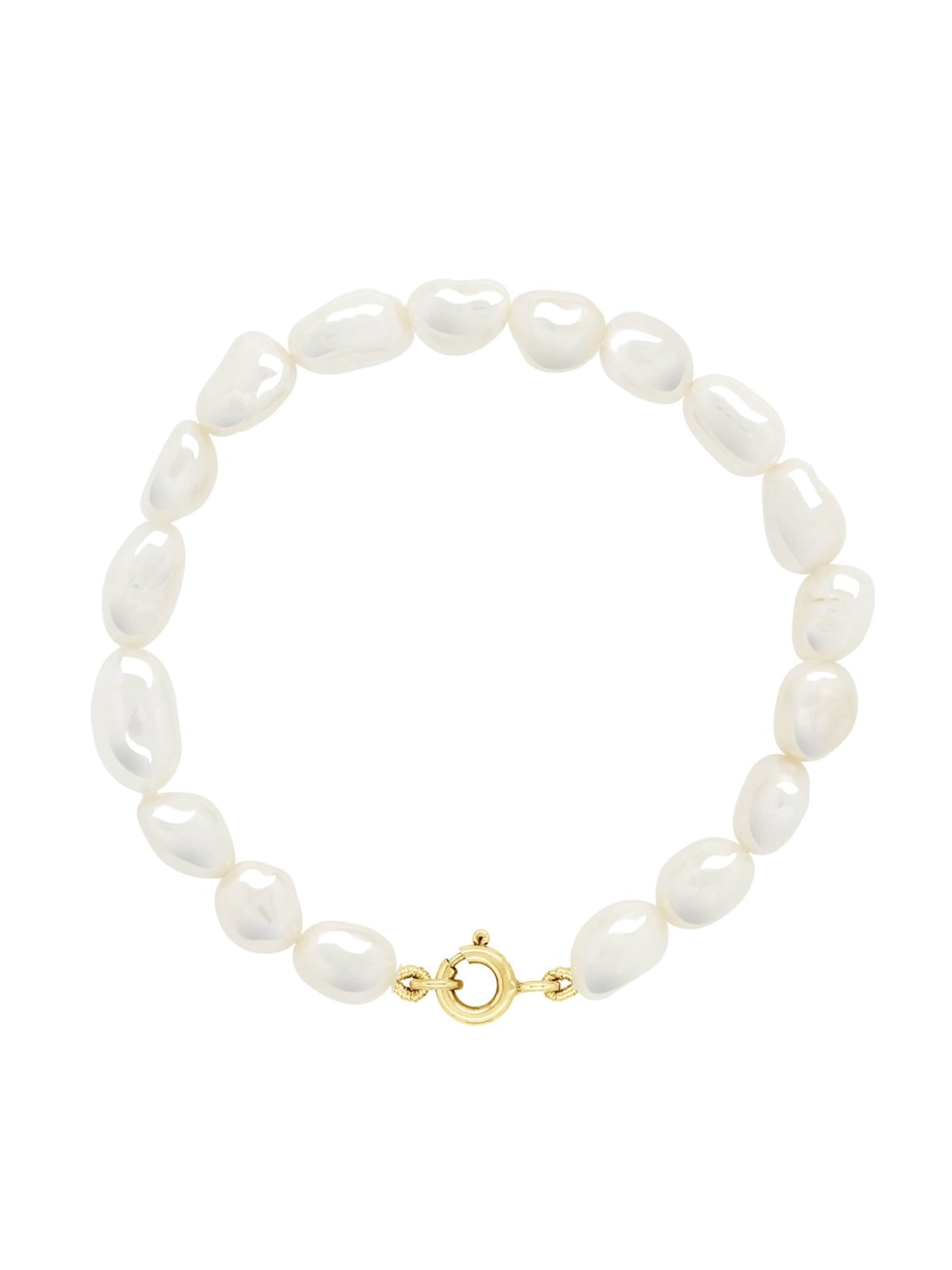 Ateliers Saint Germain Armband 'MAINTENONT' i vit: framsida