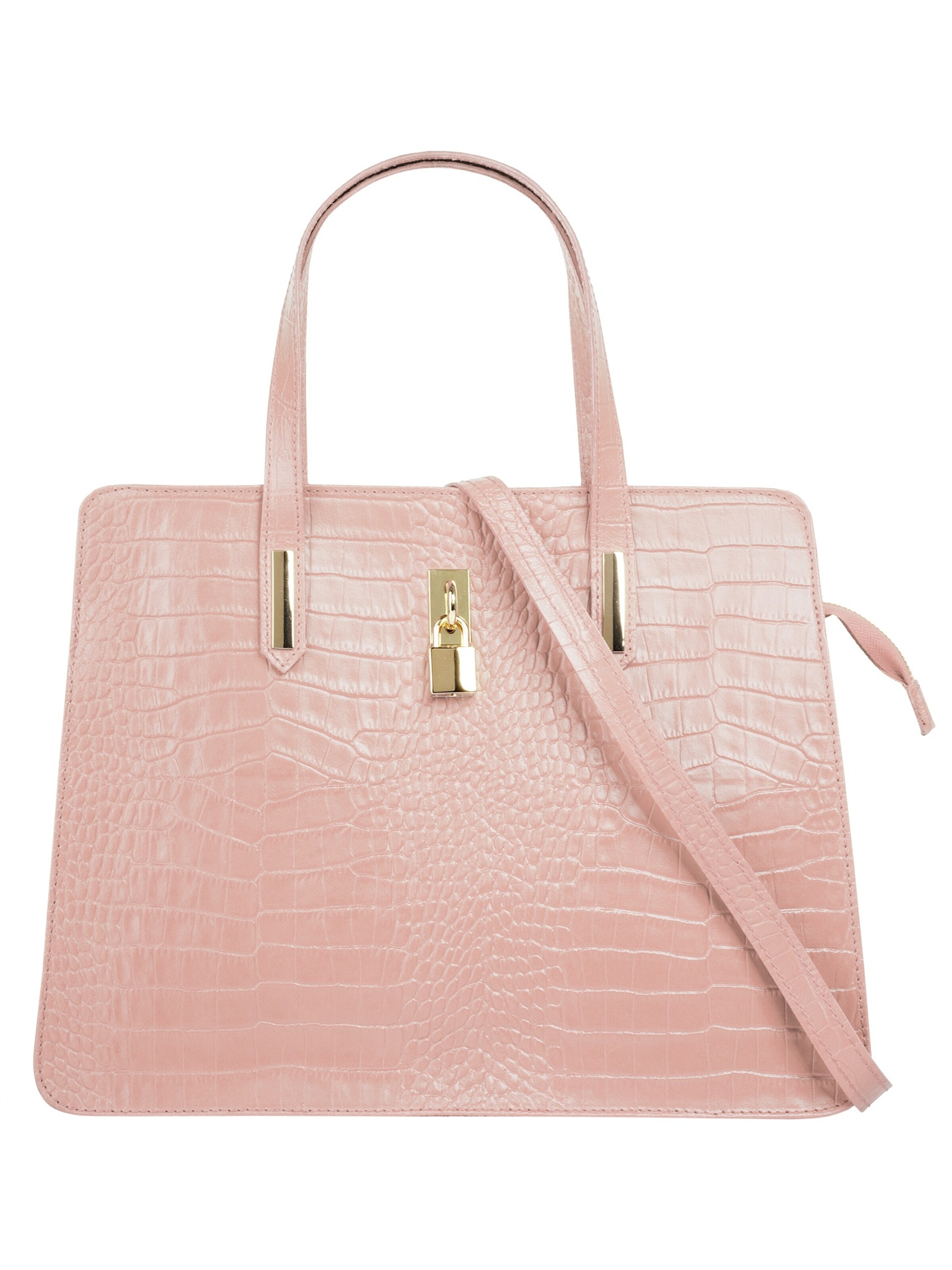 Cluty Handbag in Pink: front