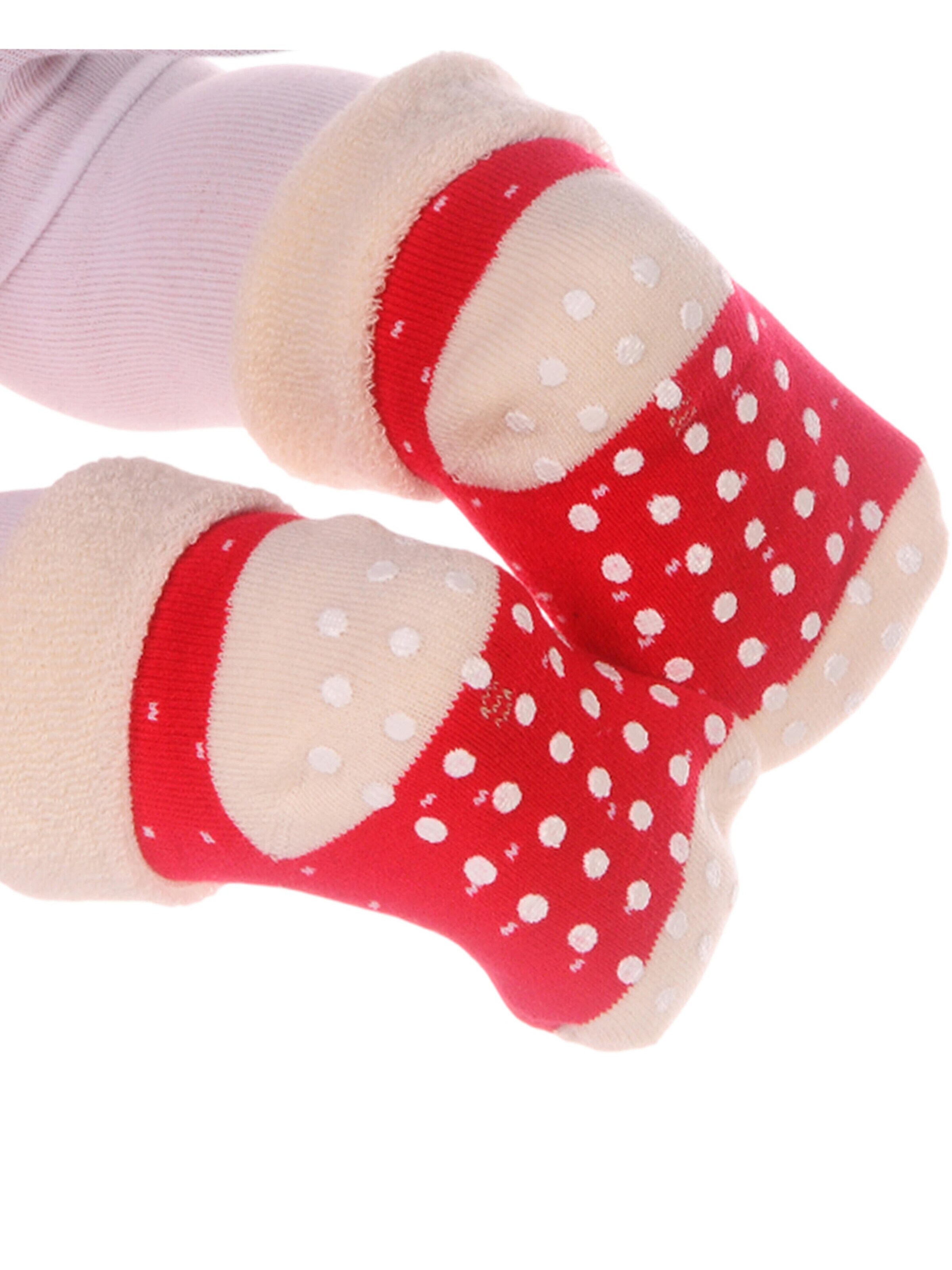 La Bortini Socks in Red