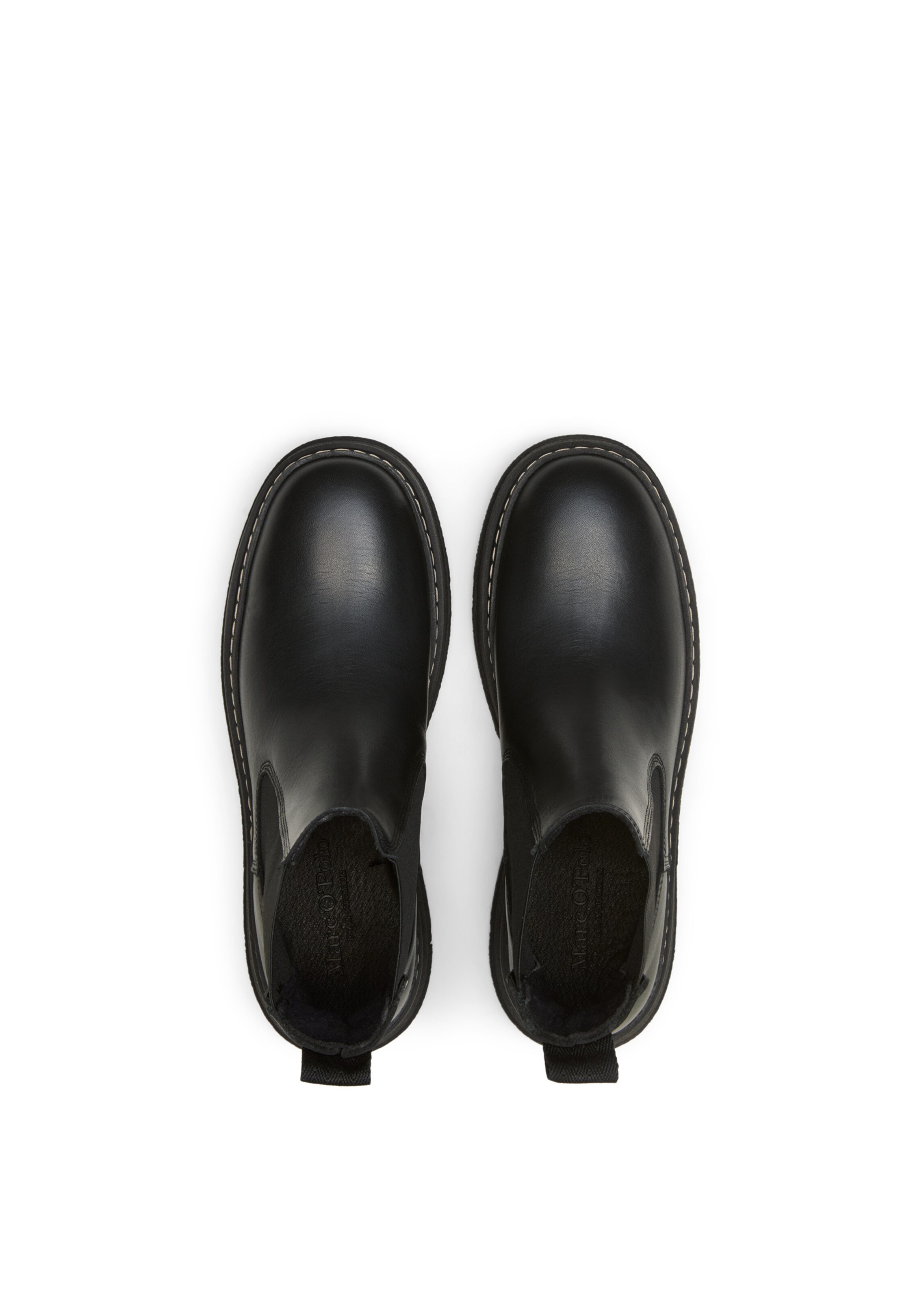 Marc O'Polo Chelsea boots 'Elisa' in Zwart