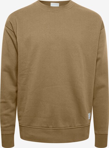 !Solid Sweatshirt 'Lenz' in Brown: front