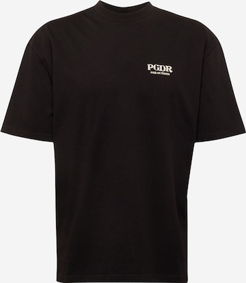 Pegador - Camisa 'BLANTON' em preto: frente